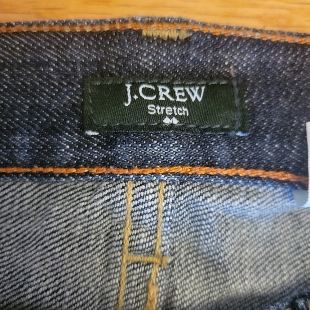 J. Crew Blue Matchstick Straight Leg‎ Denim Jeans Size 29 Short - Picture 4 of 5